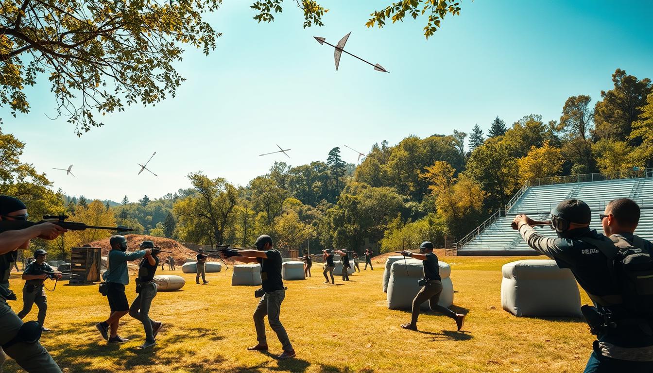 Arrow Tag: gute Mischung aus Paintball und Bogenschießen