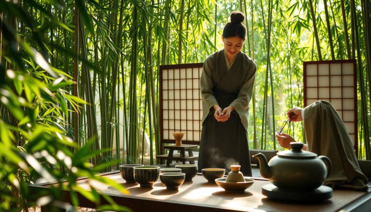 Tee-Zeremonien: japanische und chinesische Traditionen