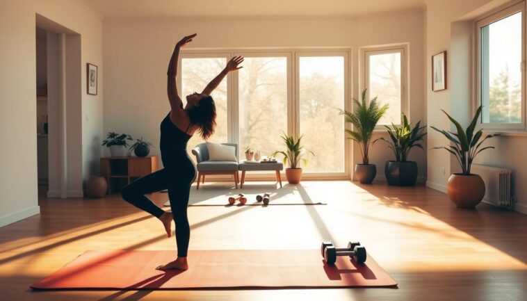 Bewegung zuhause fördern: einfache Fitnessideen für jeden Tag