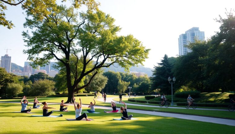 Outdoor-Fitness: Stadtpark-Workouts im Überblick