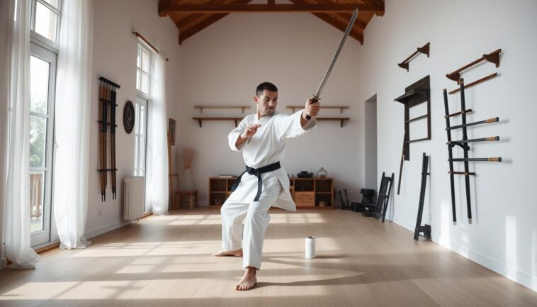 Schwertkampf üben zuhause: Trainingsmethoden & Sicherheitstipps